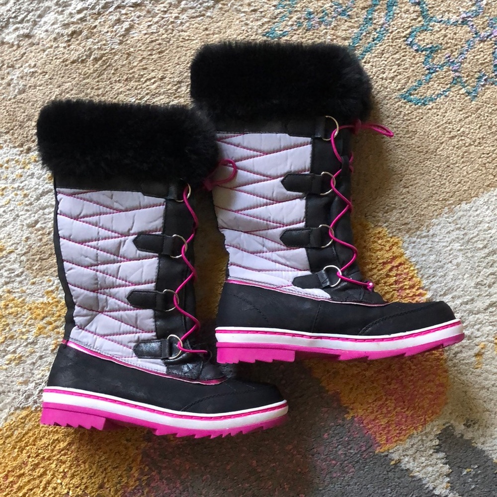 Justice High Leg Snow Boots (31)